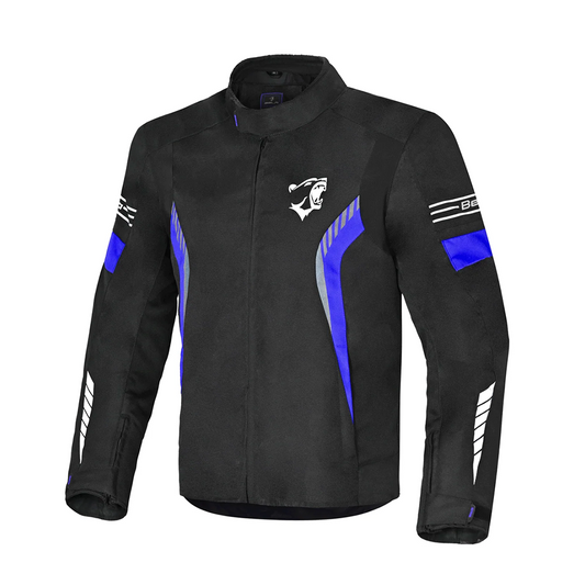 BELA BRADLEY GIACCA UOMO MOTO NERO BLU – Yamoto.it