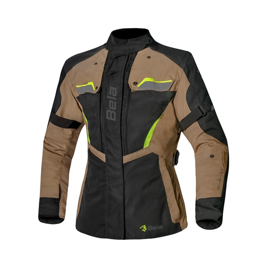 BELA HURRICANE 3 IN 1 GIACCA DONNA MOTO NERO SABBIA GIALLO FLUO – Yamoto.it