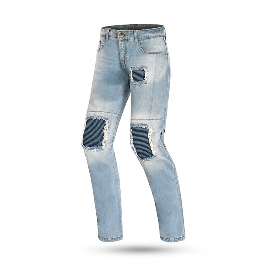 BELA JOHN PANTALONI UOMO JEANS CHIARO BLU – Yamoto.it