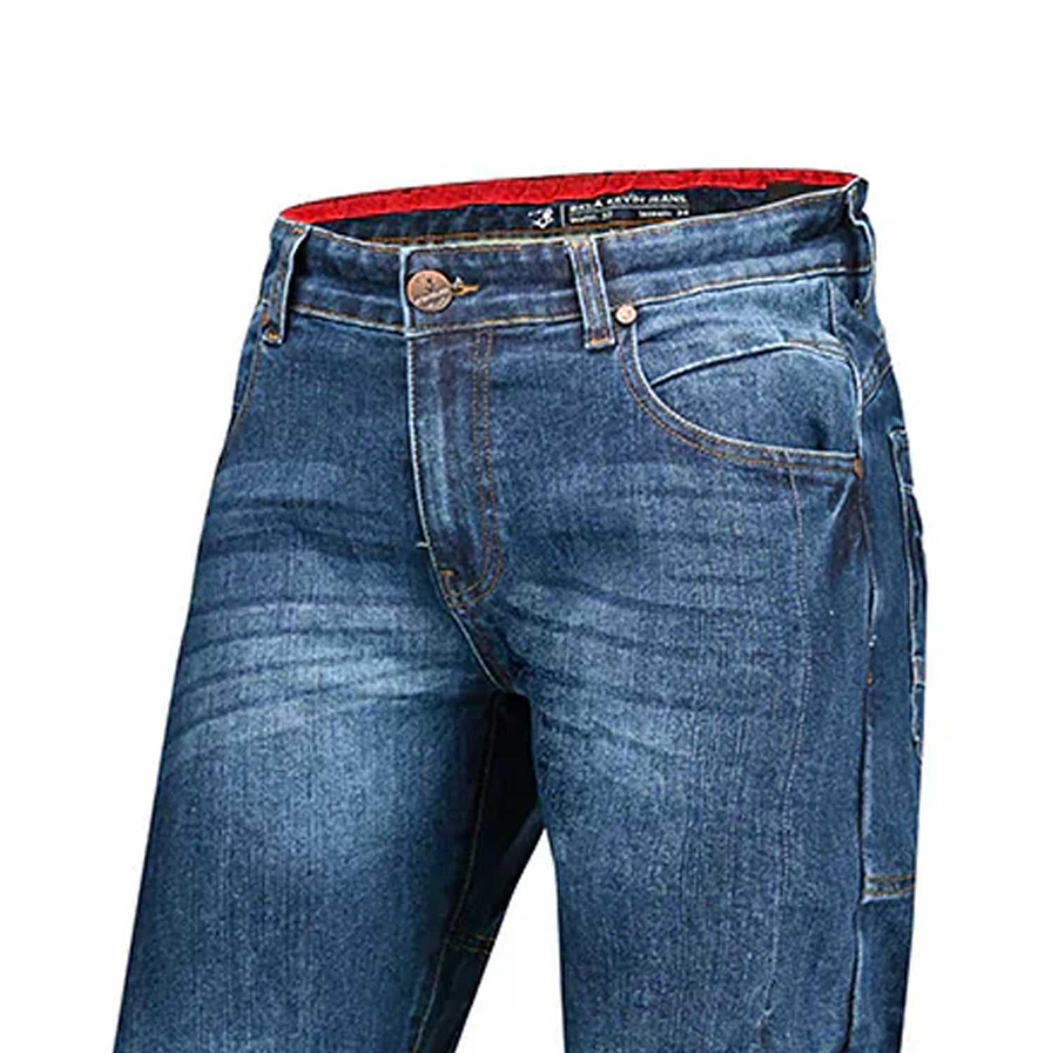 BELA KEVIN JEANS DI MOTO UOMO BLU 34L