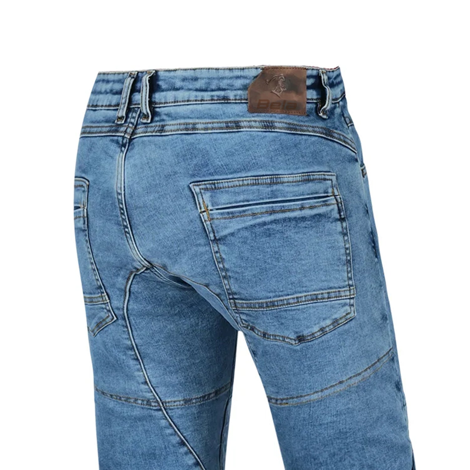 BELA KEVIN PANTALONI UOMO JEANS CASUALE 34L BLU
