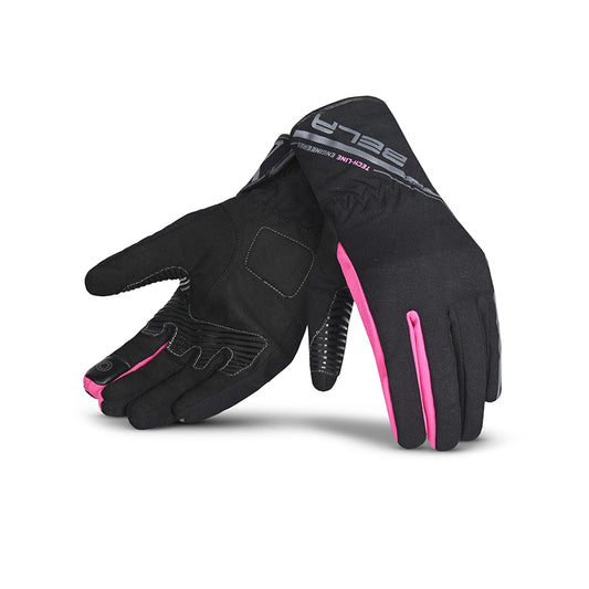 BELA REBEL GUANTI INVERNALI IMPERMEABILI DONNA NERO ROSA – Yamoto.it