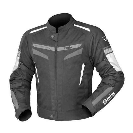 BELA SPRINTER GIACCA DUE STRATI UOMO MOTO NERO GRIGIO – Yamoto.it