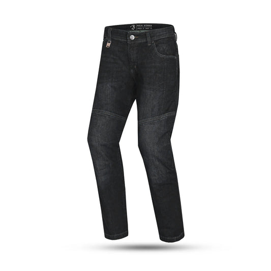 BELA STROKE PANTALONI UOMO JEANS 30L NERO SPRAY – Yamoto.it