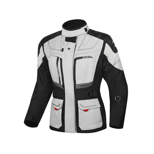 BELA TRANSFORMER GIACCA DI MOTO DONNA GHIACCIO GRIGIO NERO – Yamoto.it