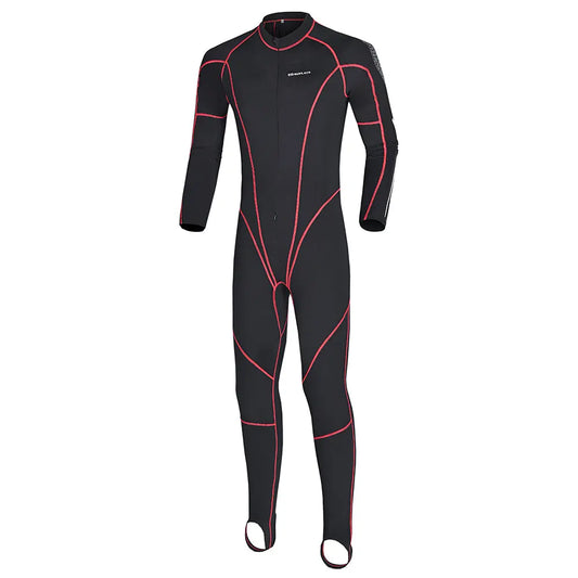 BELA - Sototuta TERMICO MATRIX DE MOTO NERO/ROSSO over view