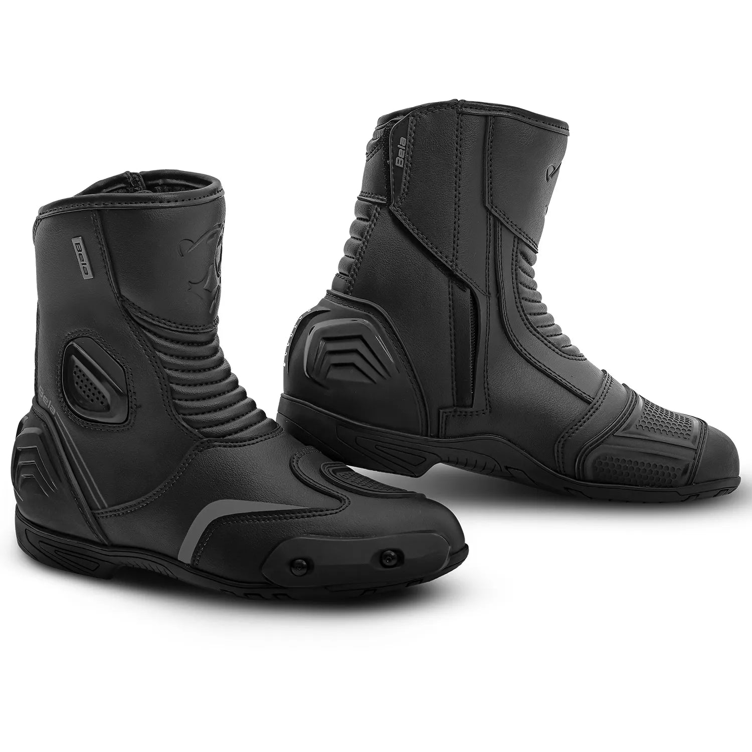 BELA FASTER 2.0 STIVALI DI MOTO NERO GRIGIO