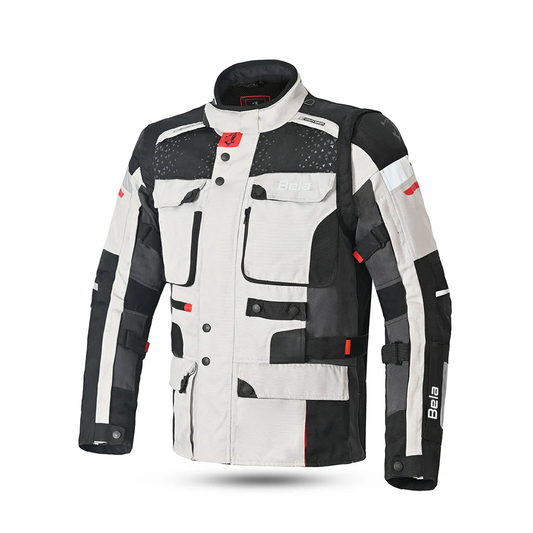 BELA CROSSROAD EXTREME WP GIACCA UOMO TESSUTO GRIGIO GHIACCIO NERO – Yamoto.it