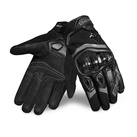 Bela Daring Men's Black Fabric Gloves – Yamoto.it