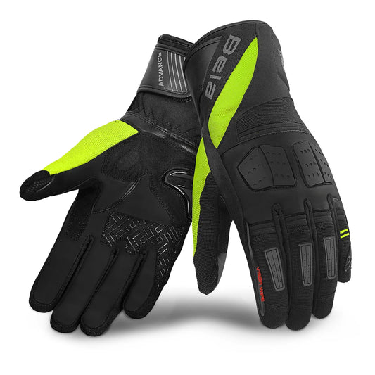 BELA HIGHWAY GUANTI DI MOTO DONNA NERO GIALLO FLUO – Yamoto.it