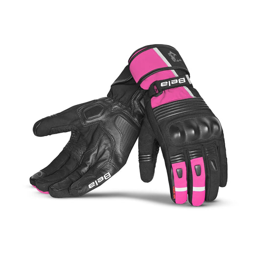 BELA ICE WINTER WP GUANTI DONNA MOTO NERO ROSA – Yamoto.it