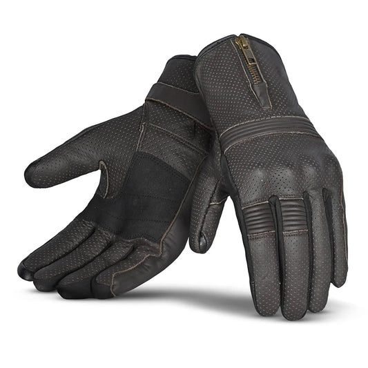 Guantes de verano para hombre Bela Apolo - Marrón – Yamoto.it