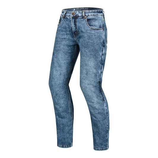 BELA - Pantalon Rio Random Spray 34L Azzurro