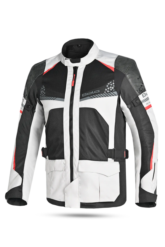 Bela Onsaker Touring Giacca in Tessuto 3 strati Grigio/Nero