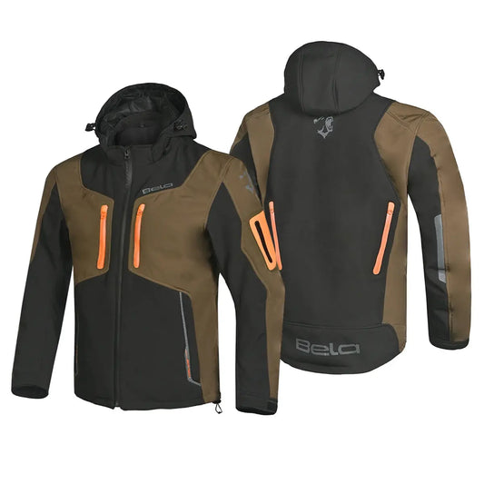 Bela Fire fly Felpa Neg/Verde Oliva/Arancione