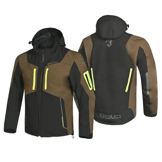 Bela Fire fly Felpa Neg/Verde Oliva/Amarilla Flu