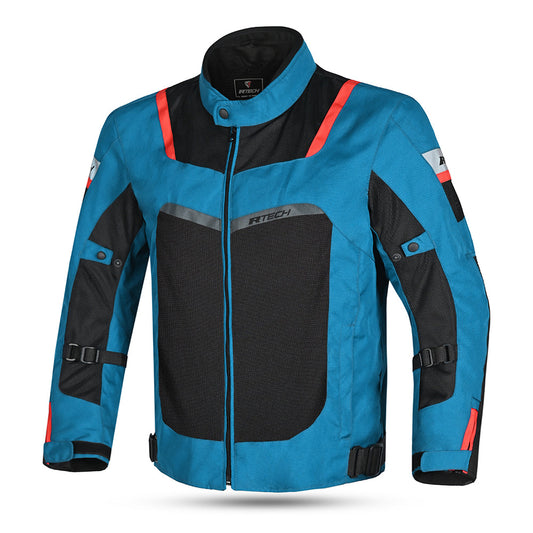 R-TECH SPIRAL MESH GIACCA MOTO IN TESSUTO UOMO AZZURRO/NERO/ROSSO – Yamoto.it