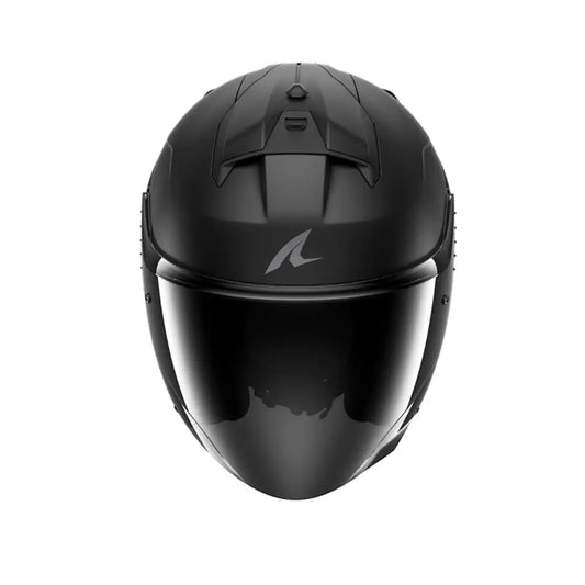 SHARK SKWAL DARK SHADOW Moto Jet Caschi Nero Opaco