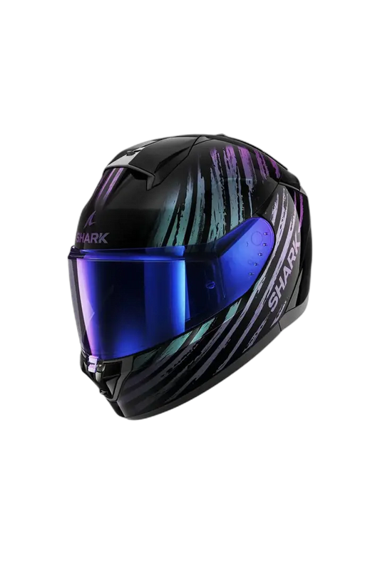 SHARK RIDILL 2 Moto Integrali Caschi Nero Blu Viola
