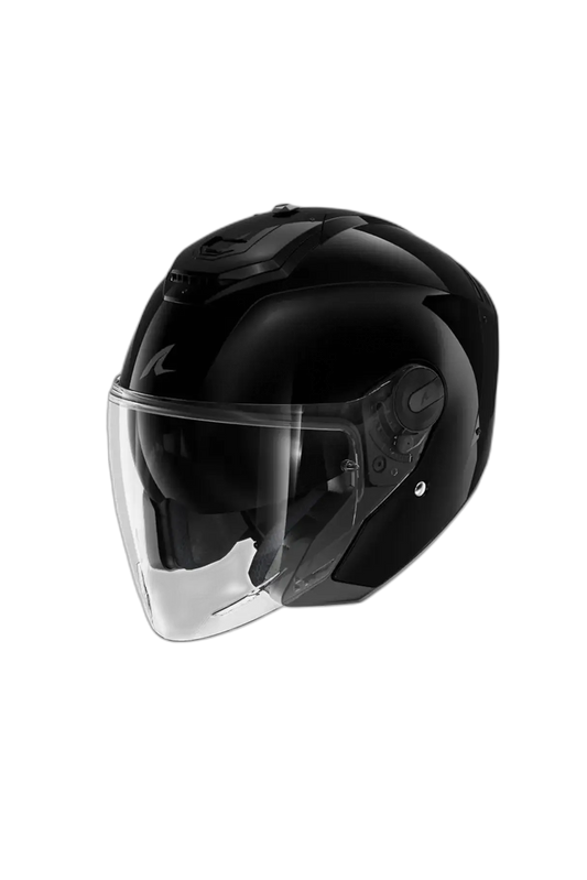 SHARK RS Casco Blank Moto Jet Viso Aperto Nero – Yamoto.it
