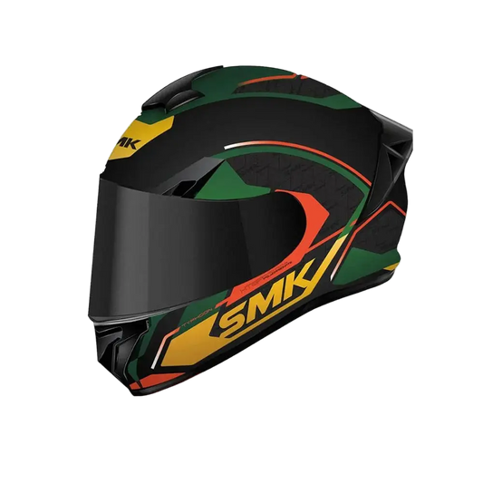 SMK TYPHOON RD1 MA287 Moto Integrale Caschi Nero Verde Rosso – Yamoto.it