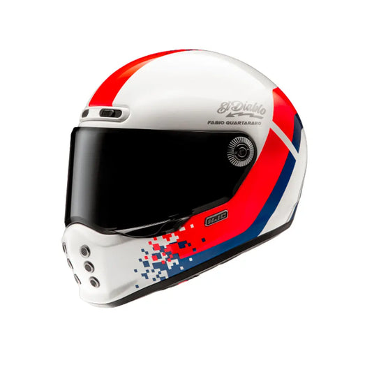 HJC V10 FQ20 RETRO MC21 Moto Integrali Vintage Stile Caschi