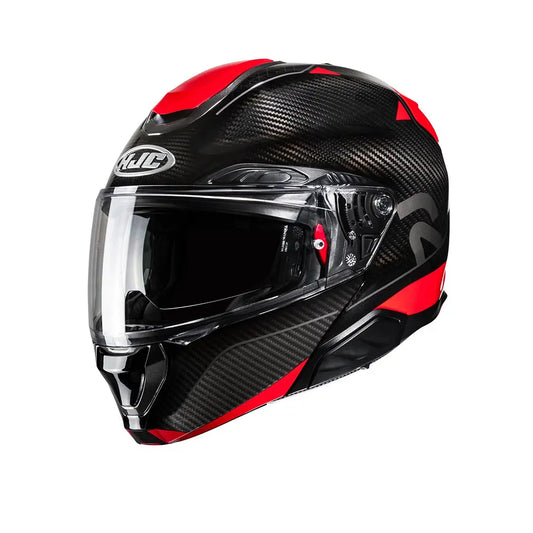 HJC RPHA 91 CARBON NOELA MC1 Caschi Modulare Rosso