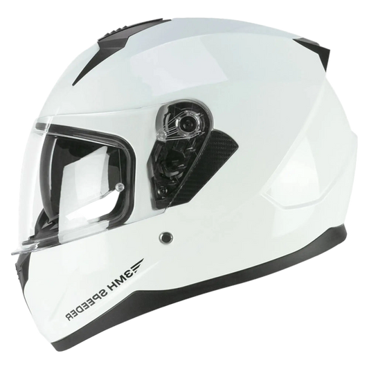 SKA-P 3MHA Speeder Moto Integrale Caschi Bianco