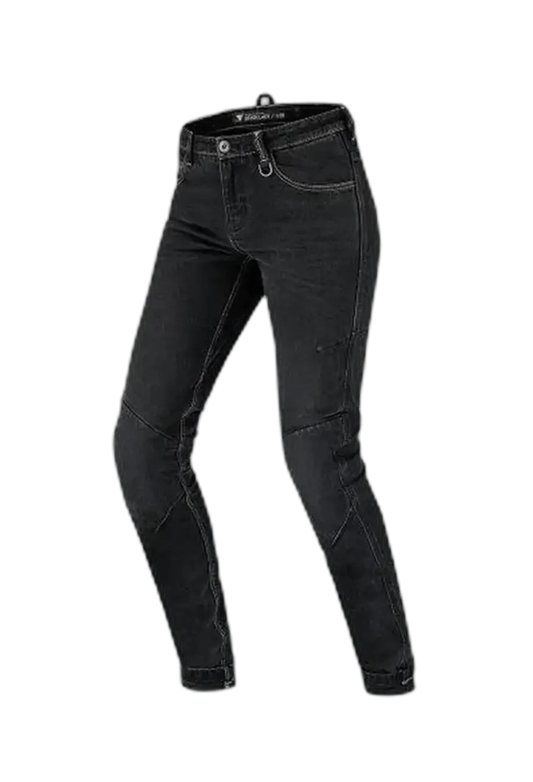SHIMA DEVON Moto Pantaloni Donna Vaqero Jeans Nero – Yamoto.it
