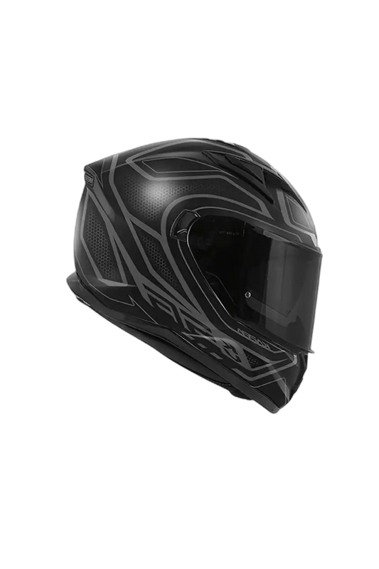 KAPPA KV56 Neon Moto Integrali Turismo Caschi Nero Opaco