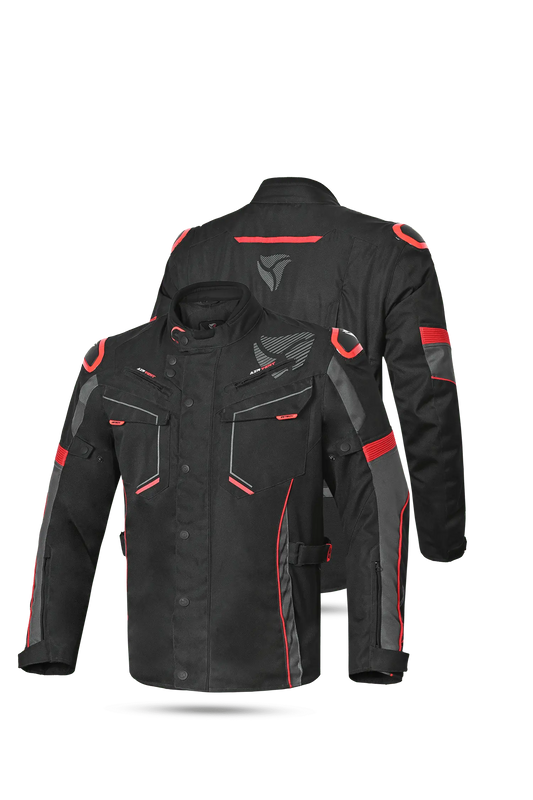 R-Tech Knight Rider Long Tre strati Nero Rosso