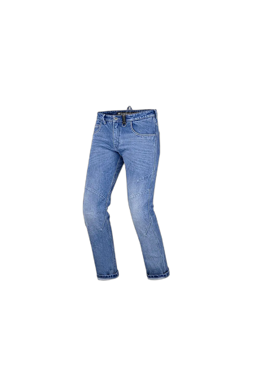 SHIMA PANTALONE IN DENIM JEANS DEVON UOMO VAQUERO BLU