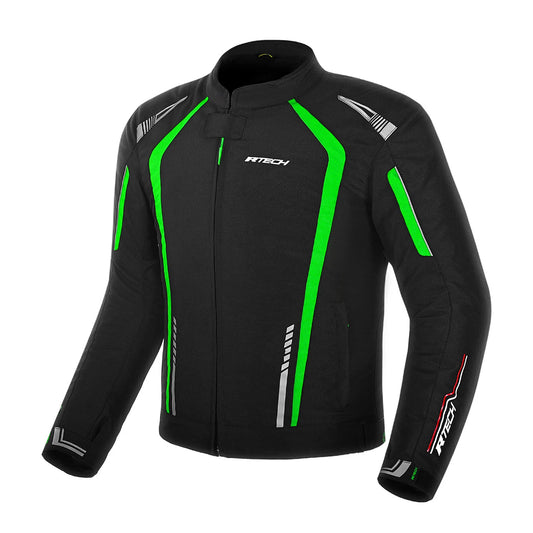 R-TECH MARSHAL GIACCA DI MOTO TESSILE VERDE – Yamoto.it