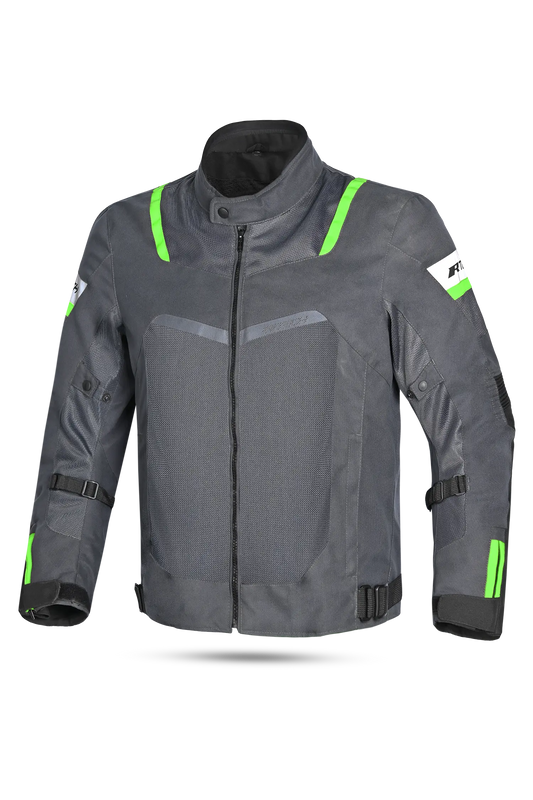 R-TECH SPIRAL MESH GIACCA MOTO UOMO GRIGIO/NERO/VERDE – Yamoto.it