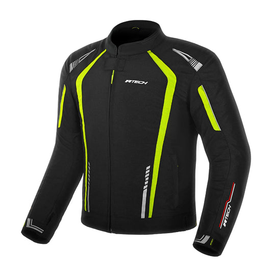 R-TECH MARSHAL GIACCA DI MOTO UOMO NERO GIALLO – Yamoto.it
