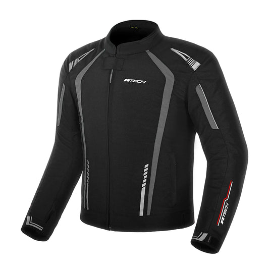 R-TECH MARSHAL TESSILE GIACCA DI MOTO UOMO NERO GRIGIO – Yamoto.it