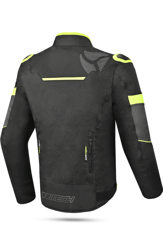 R-Tech Knight Rider Short Tre strati -Nero/Antracite/Giallo Flu