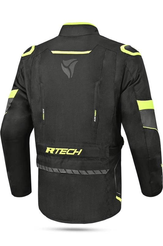 R-Tech Knight Rider Long Tre strati - Nero/Antracita/Giallo Flu