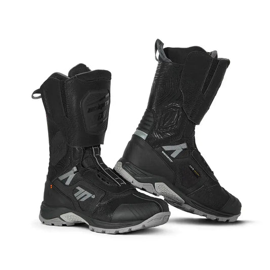 SEVENTY SD-BA6 STELVIO HIGH Botas De Motociclismo Unisex Negras Grises - BOTAS