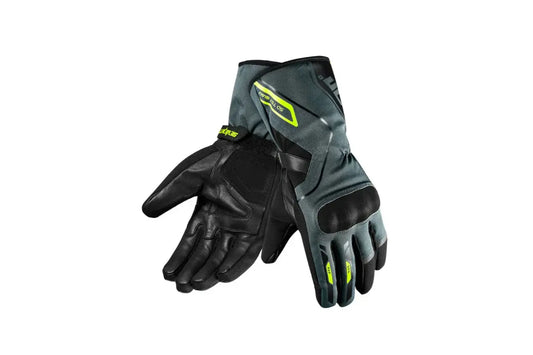 SEVENTY SD-T57 GIAU Men's Winter Motorcycle Gloves Black Grey Fluorescent Yellow – Yamoto.it