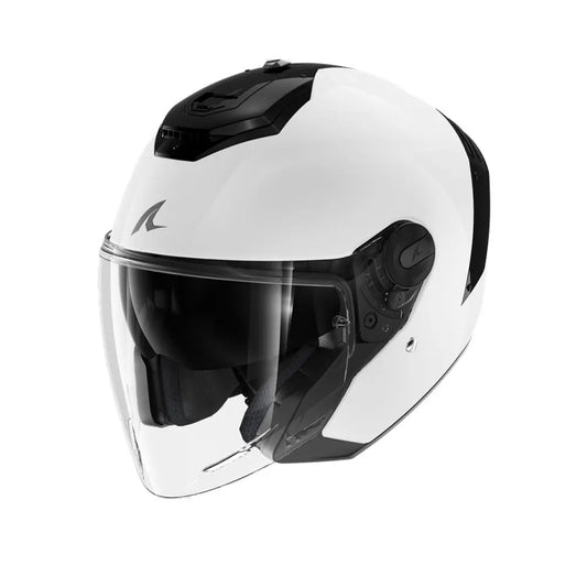 SHARK RS Moto Jet Caschi Bianco Azzurro