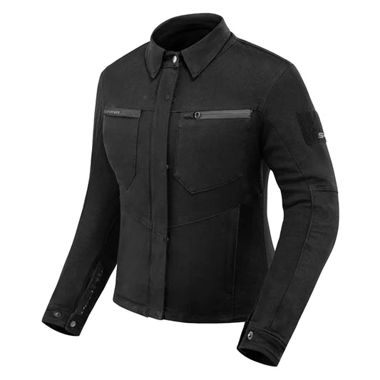 SHIMA GIRO GIACCA DI MOTO DONNA NERO – Yamoto.it