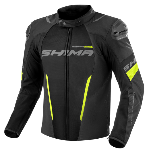 SHIMA SOLID 2.0 VENTED TESSILE GIACCA DI MOTO UOMO FLUO – Yamoto.it
