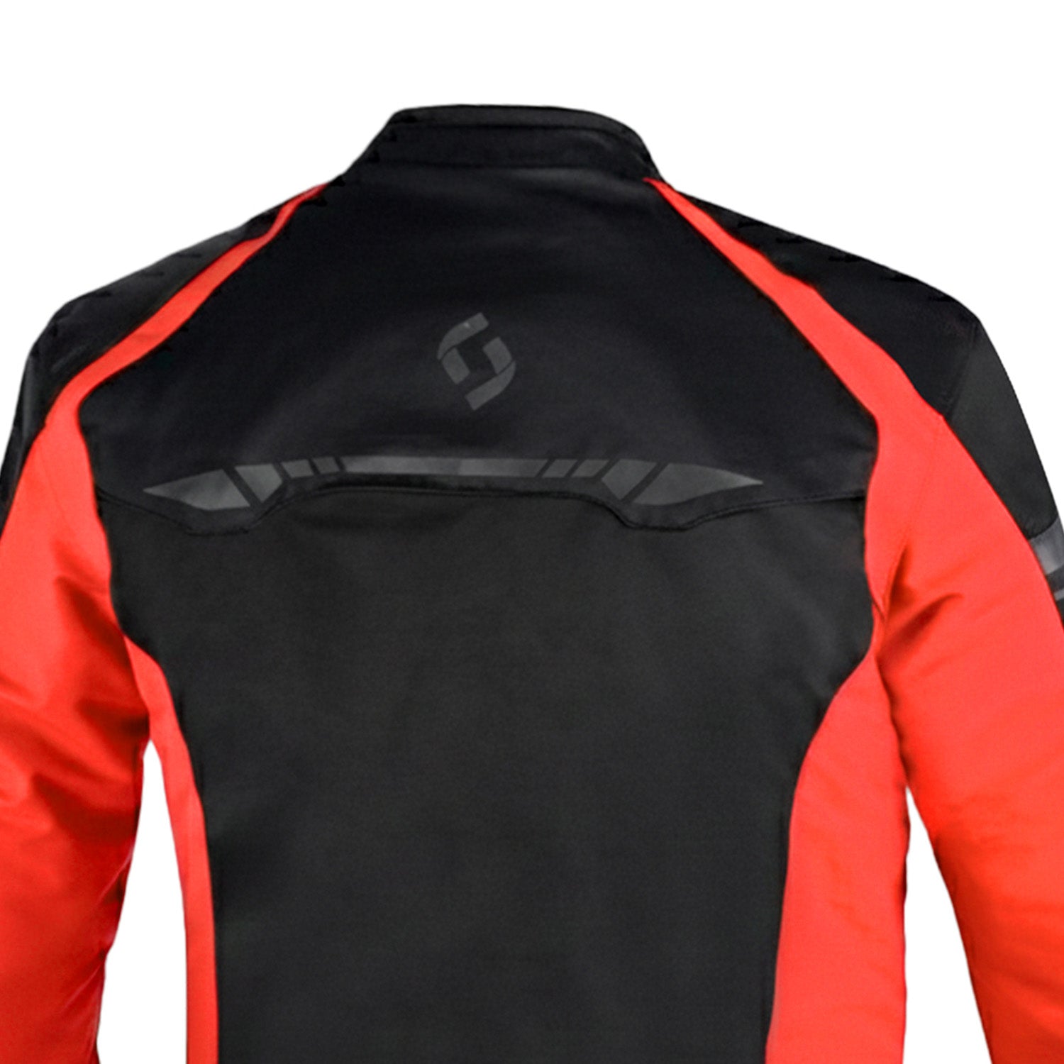 SHUA IMMORTAL GIACCA UOMO NERO NEON ROSSO
