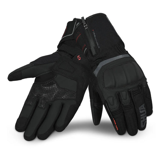 SHUA THERMAL THAW GUANTI DI MOTO UOMO NERO ROSSO – Yamoto.it