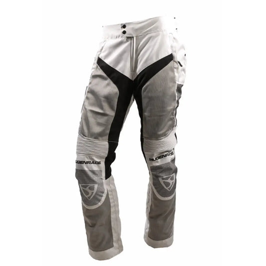 MUGENRACE NP-MNR-2451 Pantaloni rete tessile grigio chiaro