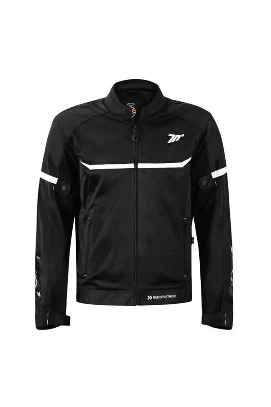 SEVENNTY CHAQUETA SD-JR30.1 MOJAVE VERANO RACING HOMBRE NEGRA/BLANCA front
