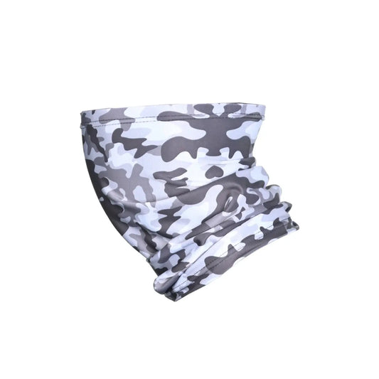 R Tech Neck Tube per mimetica invernale per motociclisti left