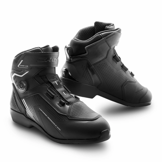 SHIMA ENZO AIR STIVALI DA MOTO UOMO NERO/BIANCO – Yamoto.it