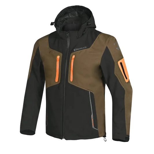 Bela Fire fly Felpa Neg/Verde Oliva/Arancione